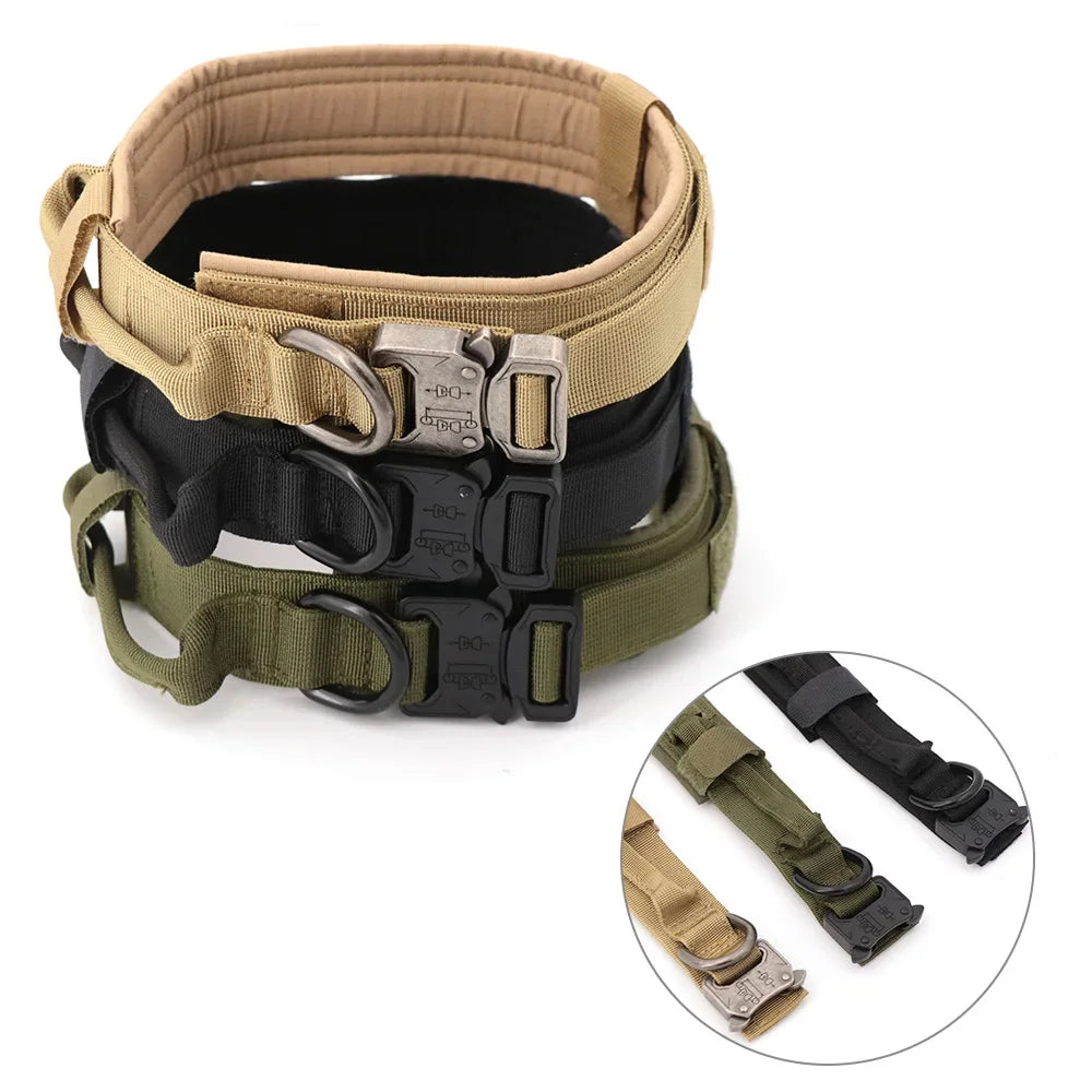 Dog Training Collar And Leash Set With Adjustable Control Handle