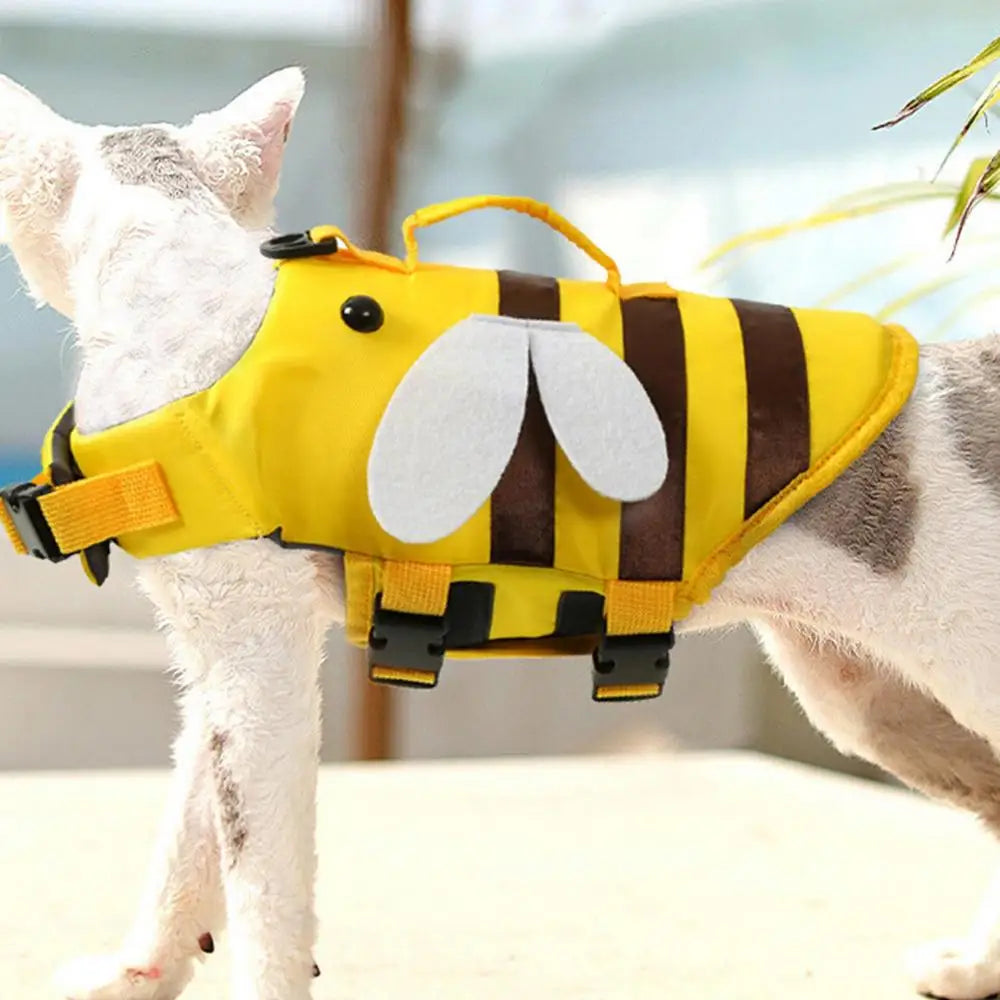 Dog Life Vest For Boating Ripstop Waterproof With Handle