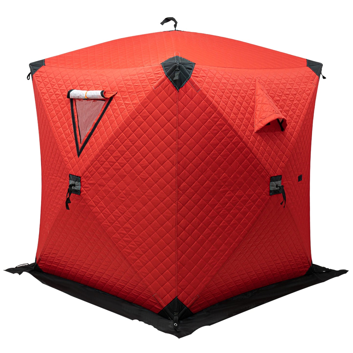 Bymaocar Ice Fishing Tent Outdoor Thermal Shelter Dual Zipper Windproof