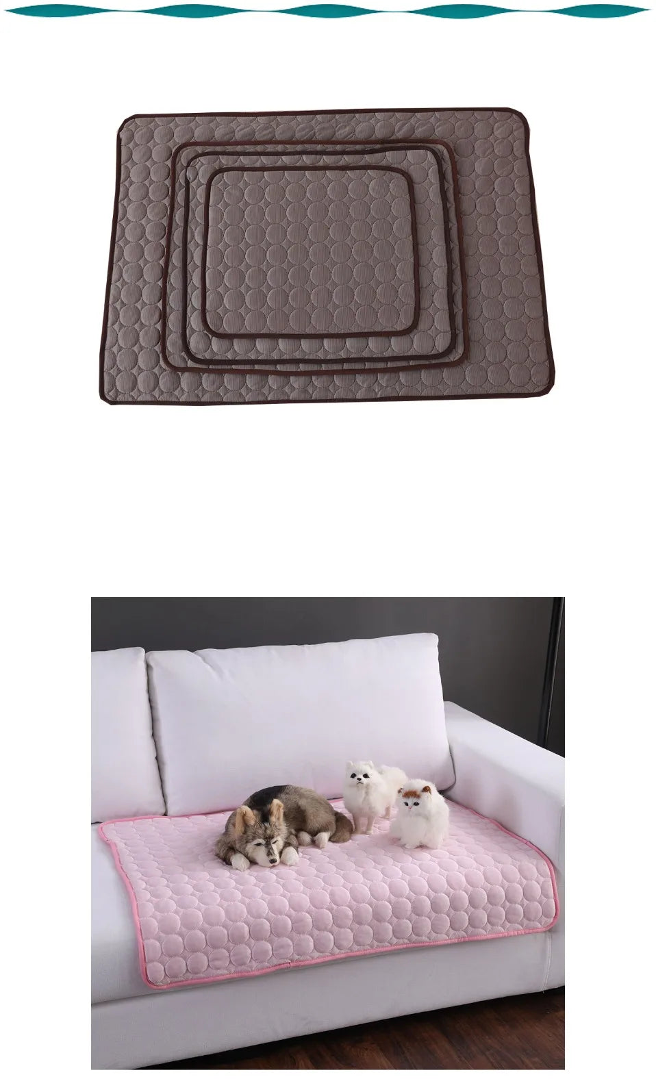 Dog Cooling Mat Self Cooling Pad For Pets Durable And Comfortable