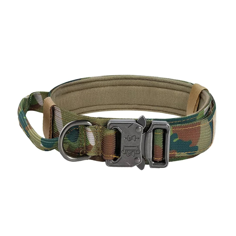 Dog Training Collar And Leash Set With Adjustable Control Handle