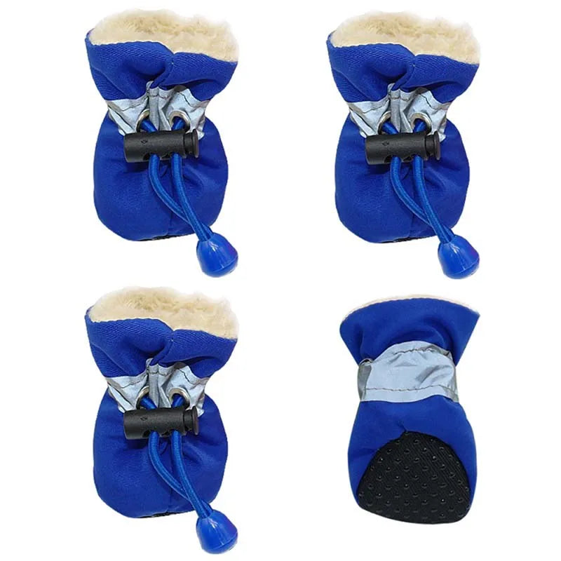 Waterproof Antiskid Soft Sole Puppy Dog Boots Winter Protection