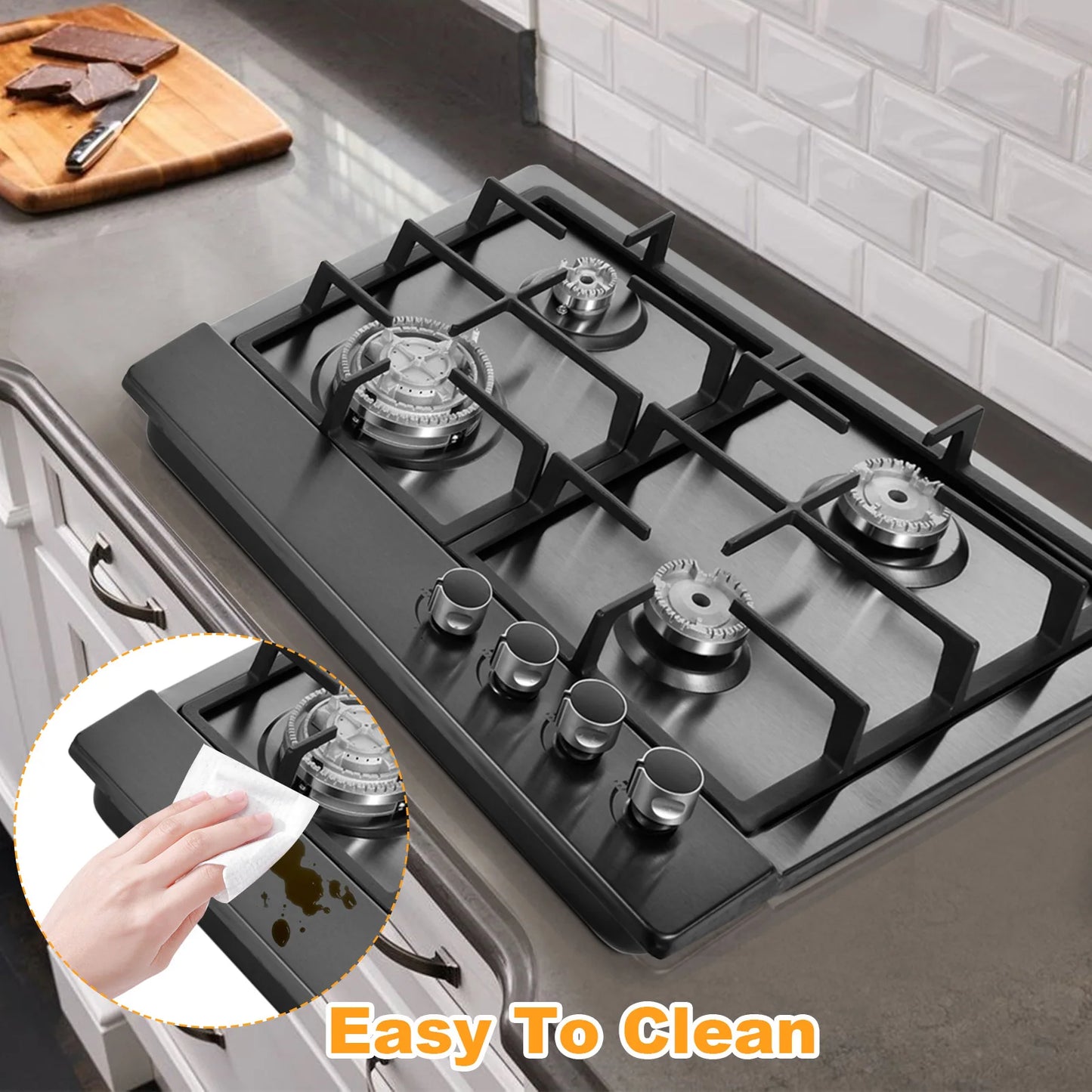 Fire Hole Indoor Propane Stove Portable With Auto Ignition