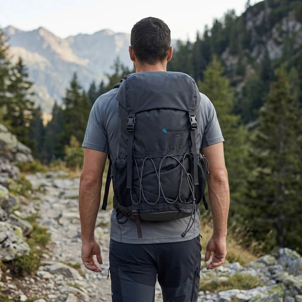 Unisex Outdoor Hiking Backpack Nylon Rucksack For Adventure Travel