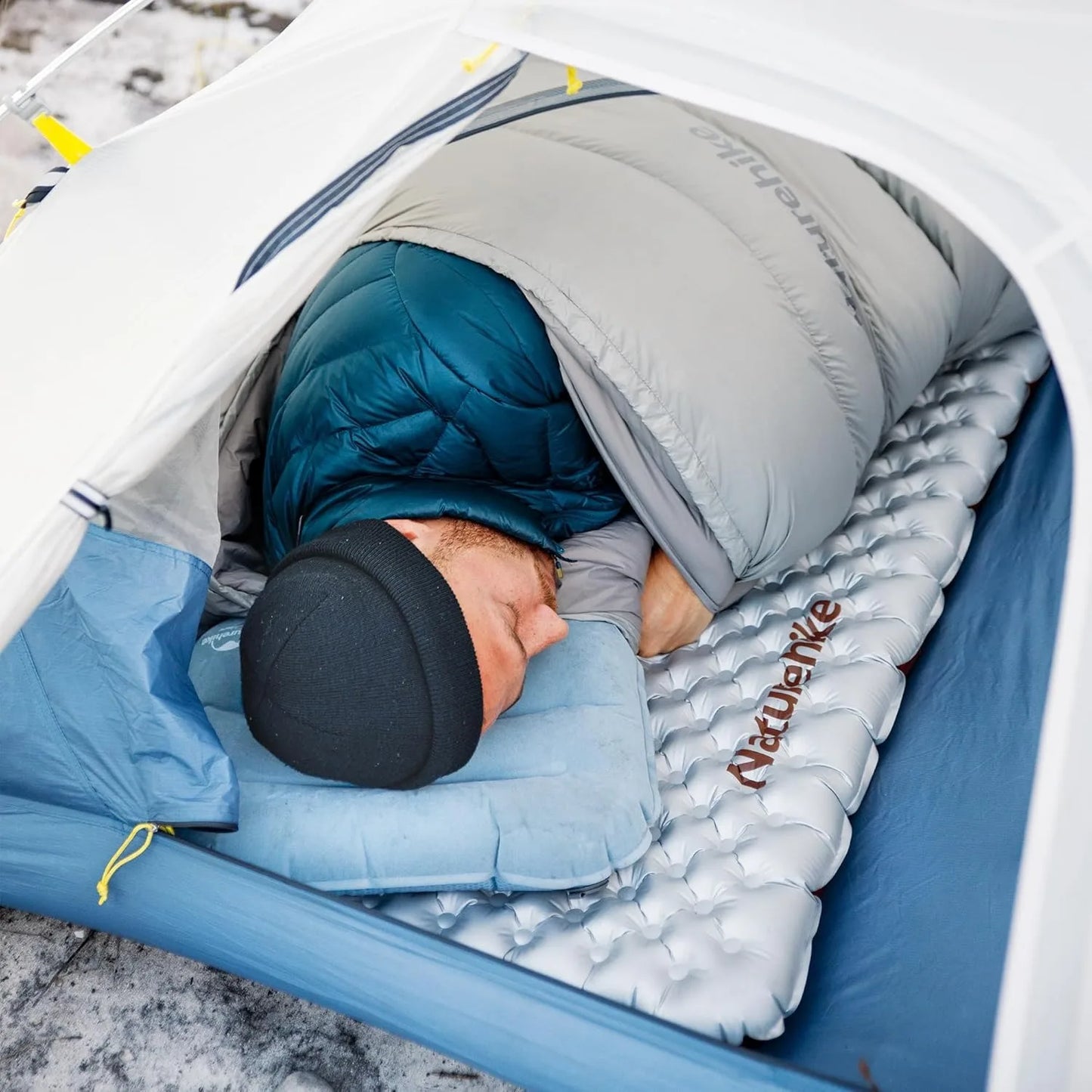 Naturehike Ultralight Inflatable Sleeping Pad R Value 5.8 Outdoor Camping