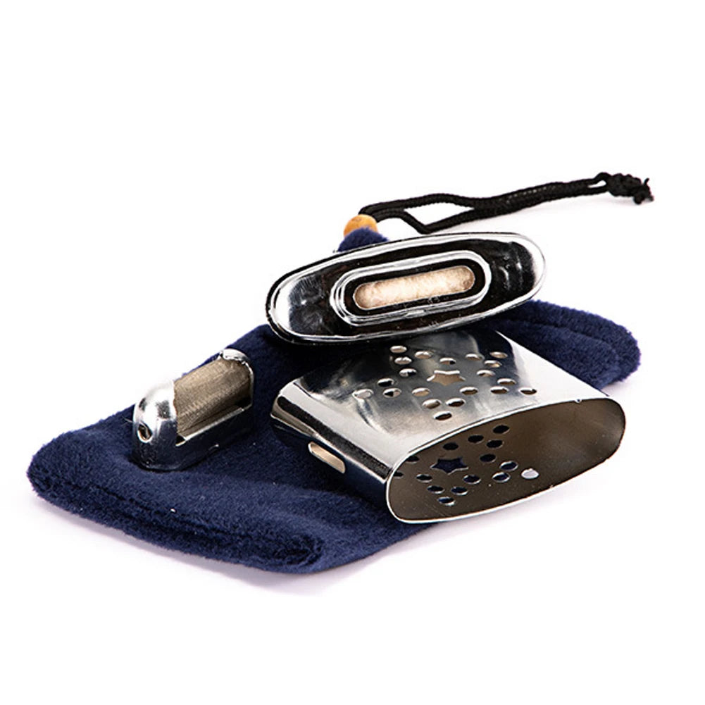 Apwikoger Refillable Catalytic Fuel Hand Warmer Portable Reusable Metal Alloy