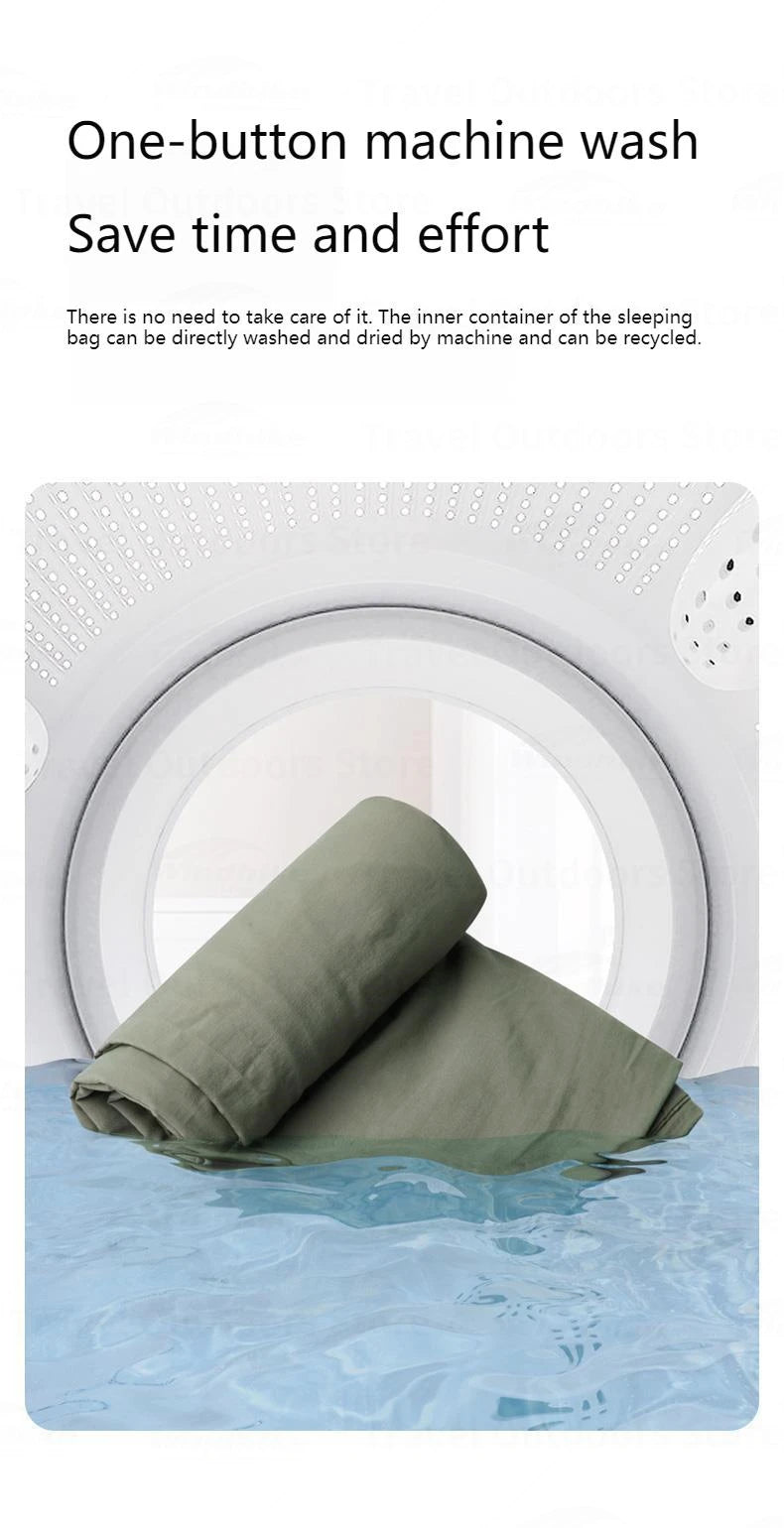 Ultralight 128g Sleeping Bag Liner Cotton Filled for Camping