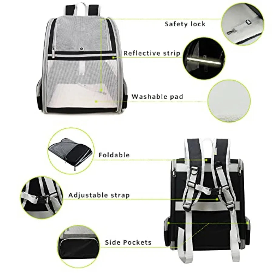 Traveler Bubble Backpack Pet Carriers For Cats And Dogs