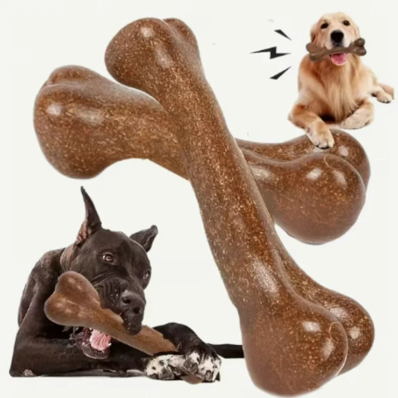 Natural Wooden Indestructible Dog Chew Toy For Puppies