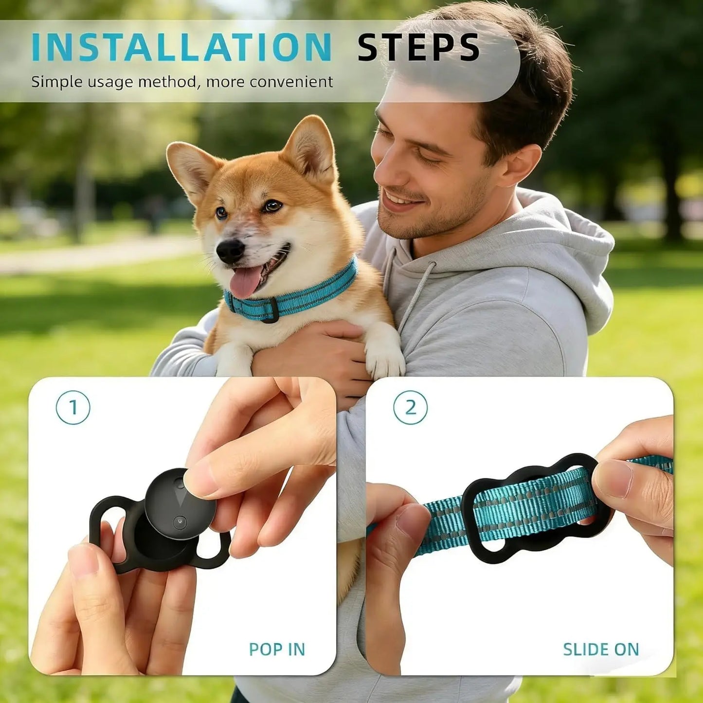 GPS Dog Tracker With Real Time Location No Monthly Fee