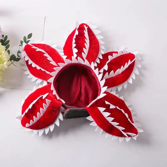 Cute Floral Puppy Cosplay Headband For Dogs And Cats