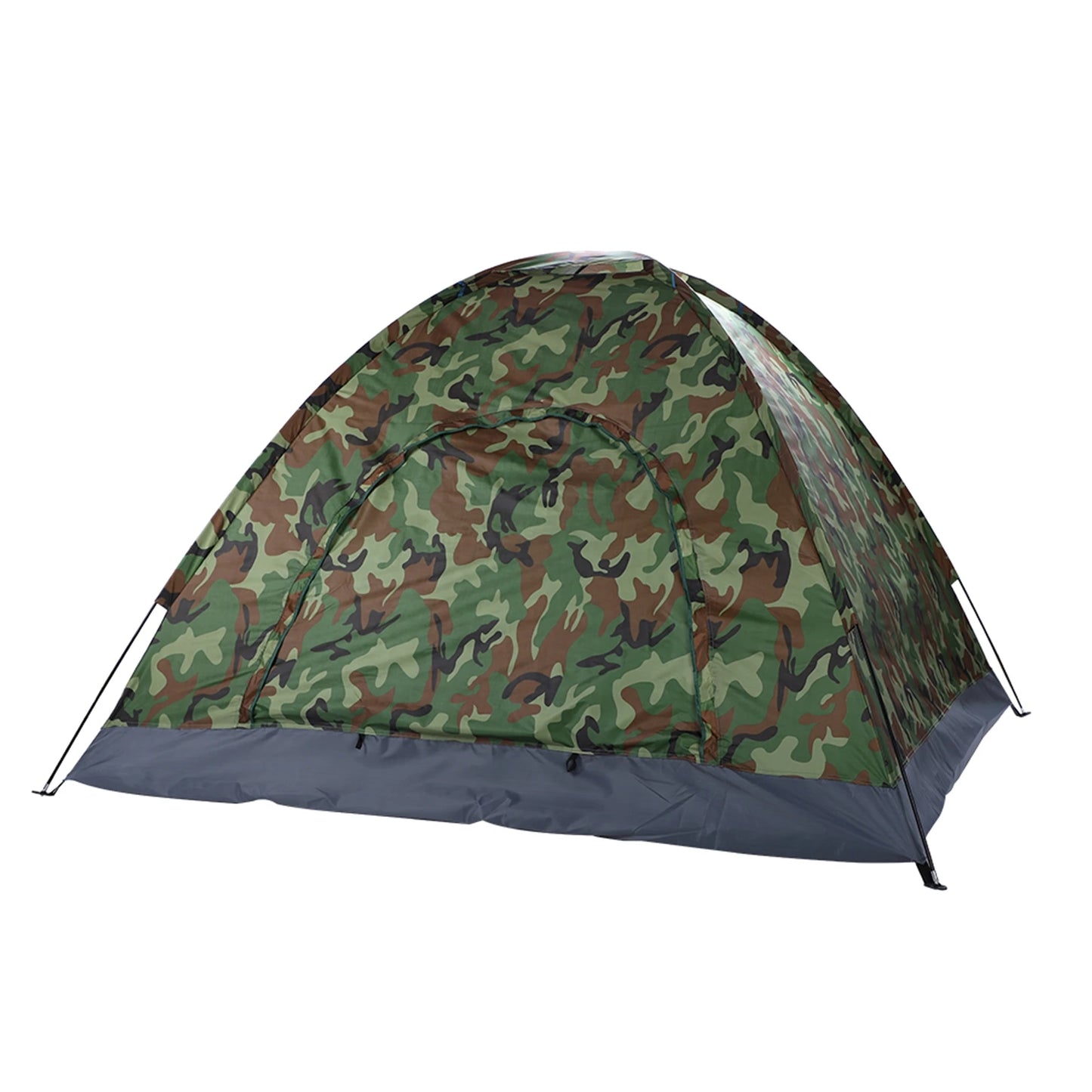 Family Camping Dome Tent Waterproof UV Proof With Fiberglass Poles