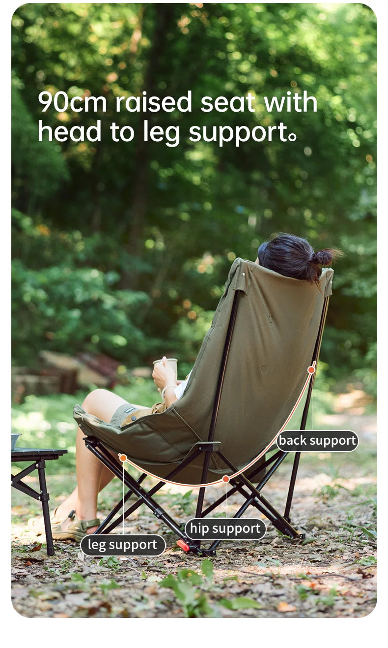Naturehike Sea Star Recliner Moon Chair Folding Outdoor Chair