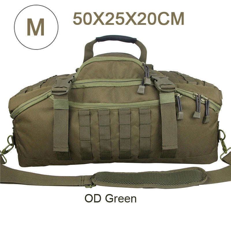 LQARMY Outdoor Tactical Backpack Molle Hiking Camping Bag