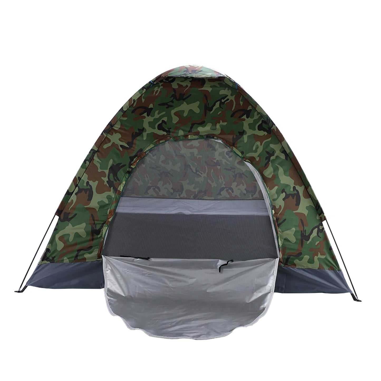 Family Camping Dome Tent Waterproof UV Proof With Fiberglass Poles