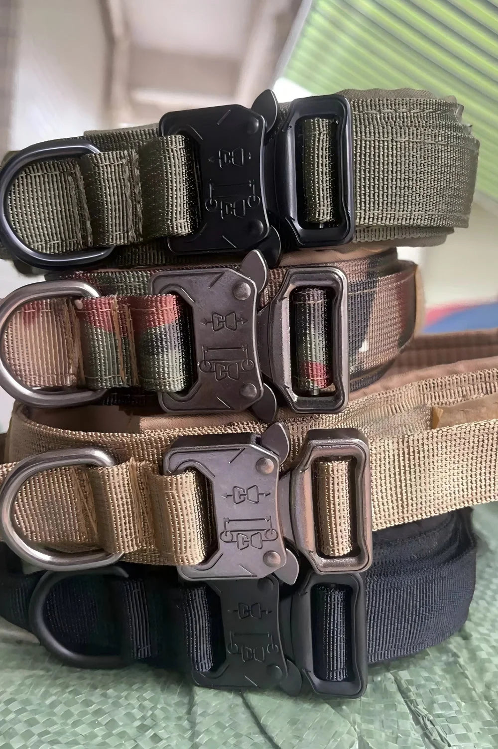 Dog Training Collar And Leash Set With Adjustable Control Handle