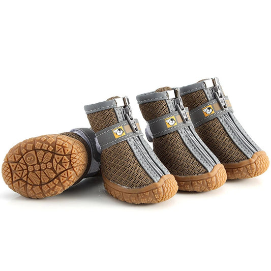 Hobbaggo Non Slip Breathable Dog Shoes With Warm Protection